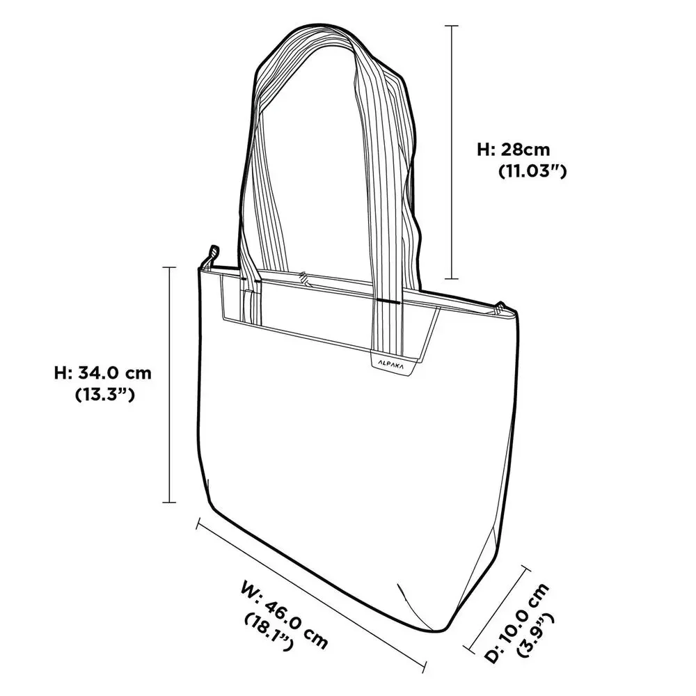 Alpaka flight tote